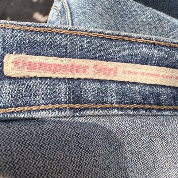 Z. Cavaricci Vintage Dumpster Girl Low Rise Blue Womens Bootcut Denim Jeans 13 - Picture 3 of 10